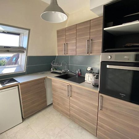 Apt With Balcony And Sea View Near Cabourg Beach Bagian luar foto